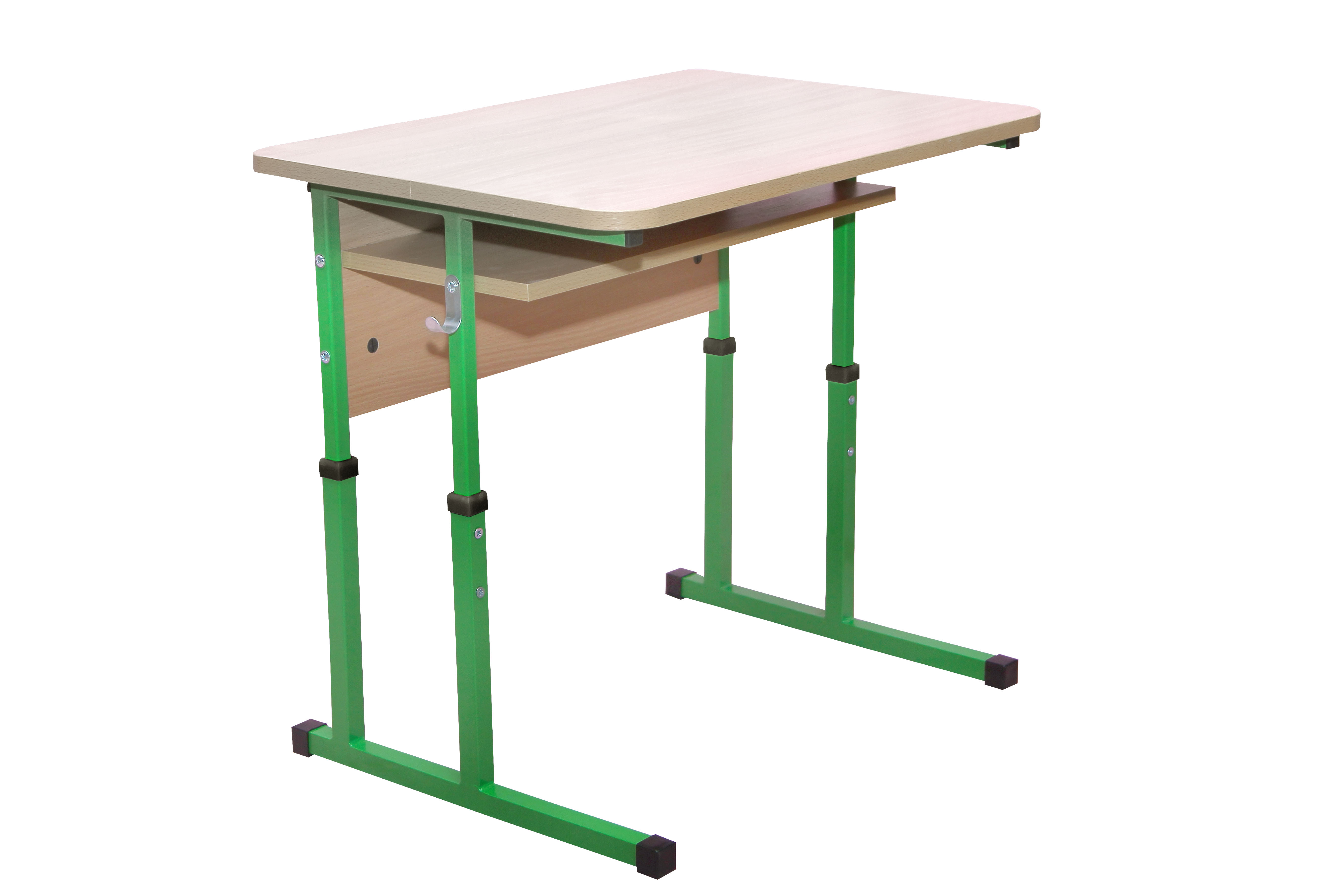 Стіл учн. 1-місний, 700х500х640-760мм, каркас–квадратна труба, АНШАР ГРУП (90159)